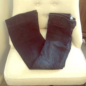 Wide leg trouser jeans